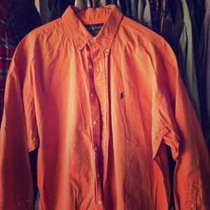 Ralph Lauren XL orange dress